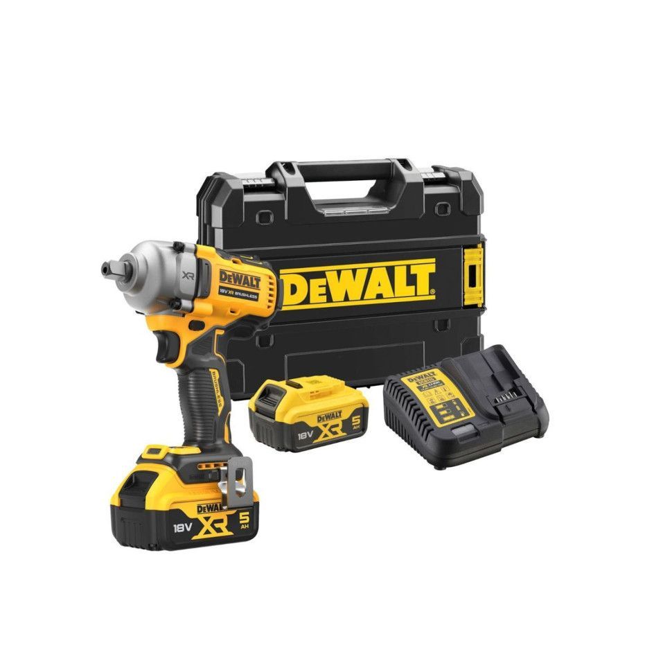 Гайковерт ударный аккумуляторный DEWALT DCF892P2T-QW
