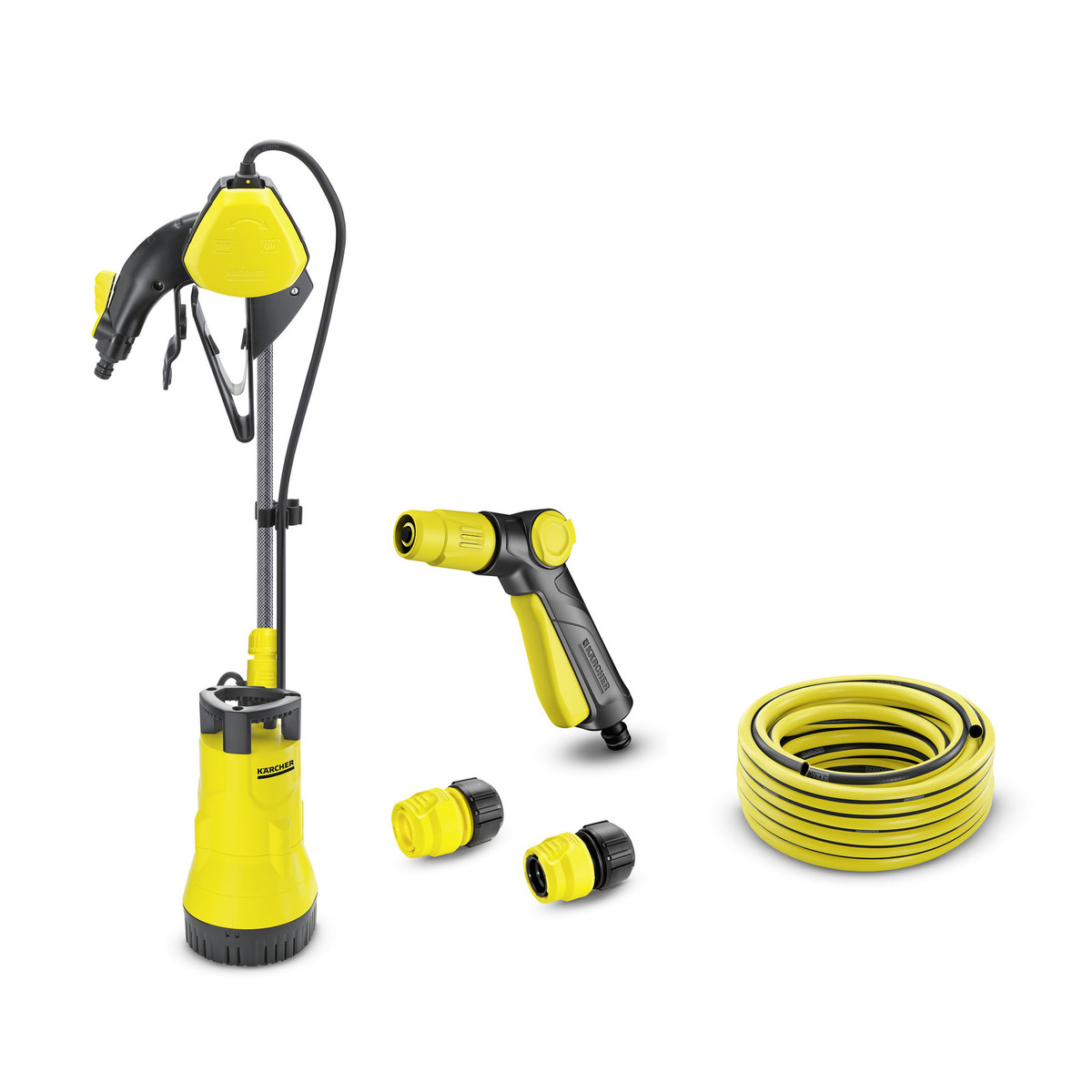 Насос погружной для полива KARCHER BP 1 Barrel Set комплект с бочкой
